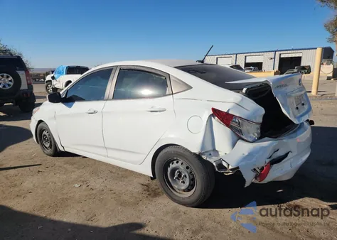 2016 Hyundai Accent Se z USA, uszkodzony, nr VIN KMHCT4AE0GU165535